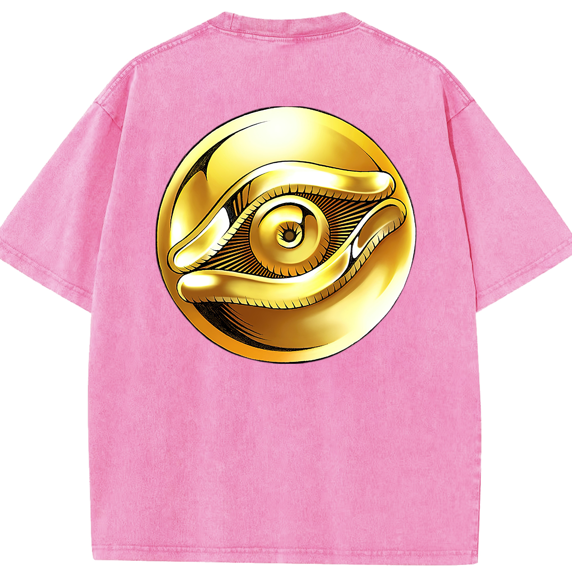 （画像用） 遊☆戯☆王 Yu-Gi-Oh! 綿100% ヴィンテージ風 半袖Tシャツ（背面プリント）
